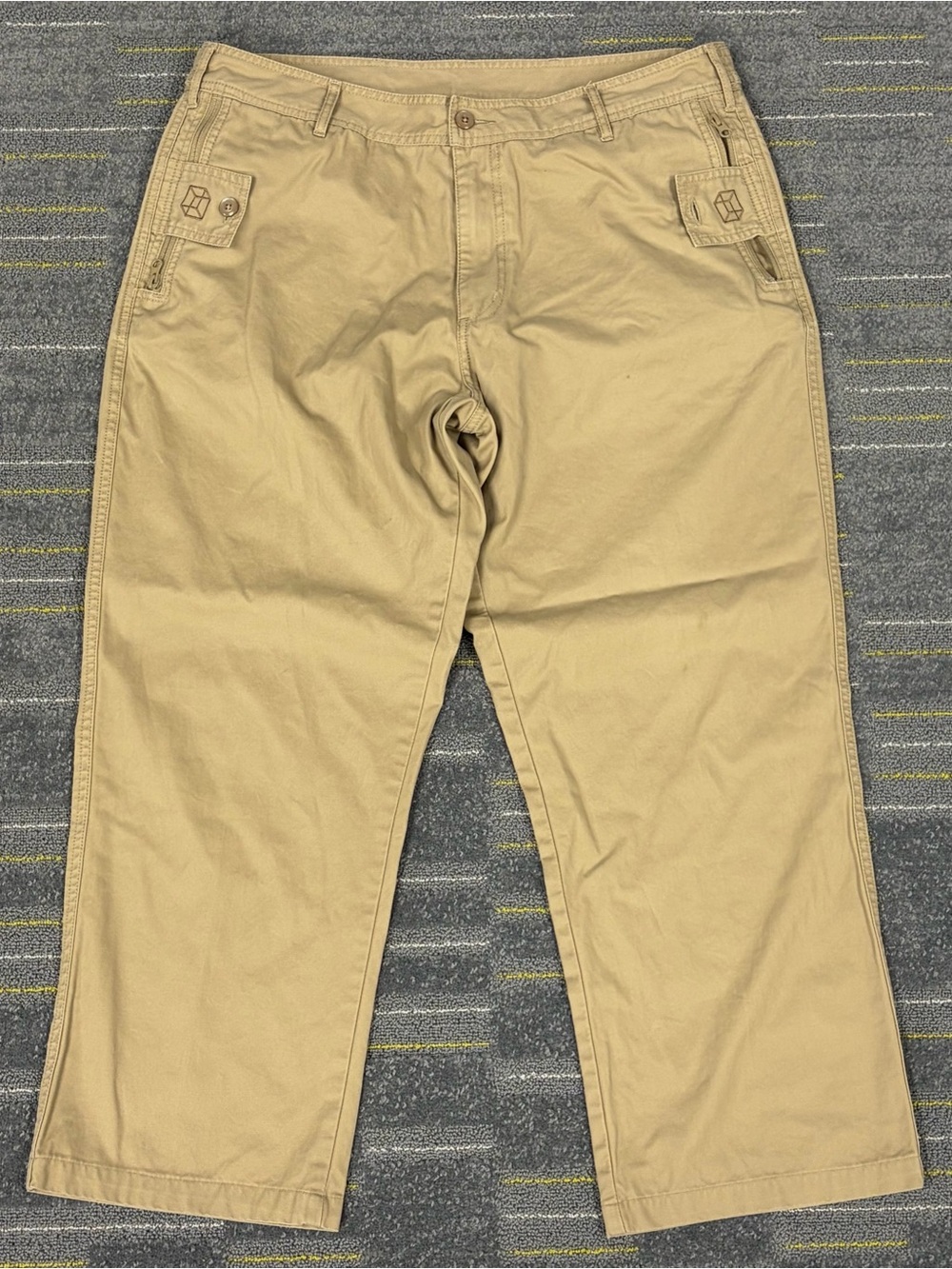 Clothing Arts P-Cubed Business Traveler Pants 38x32 Tan Pick Pocket Proof Casual